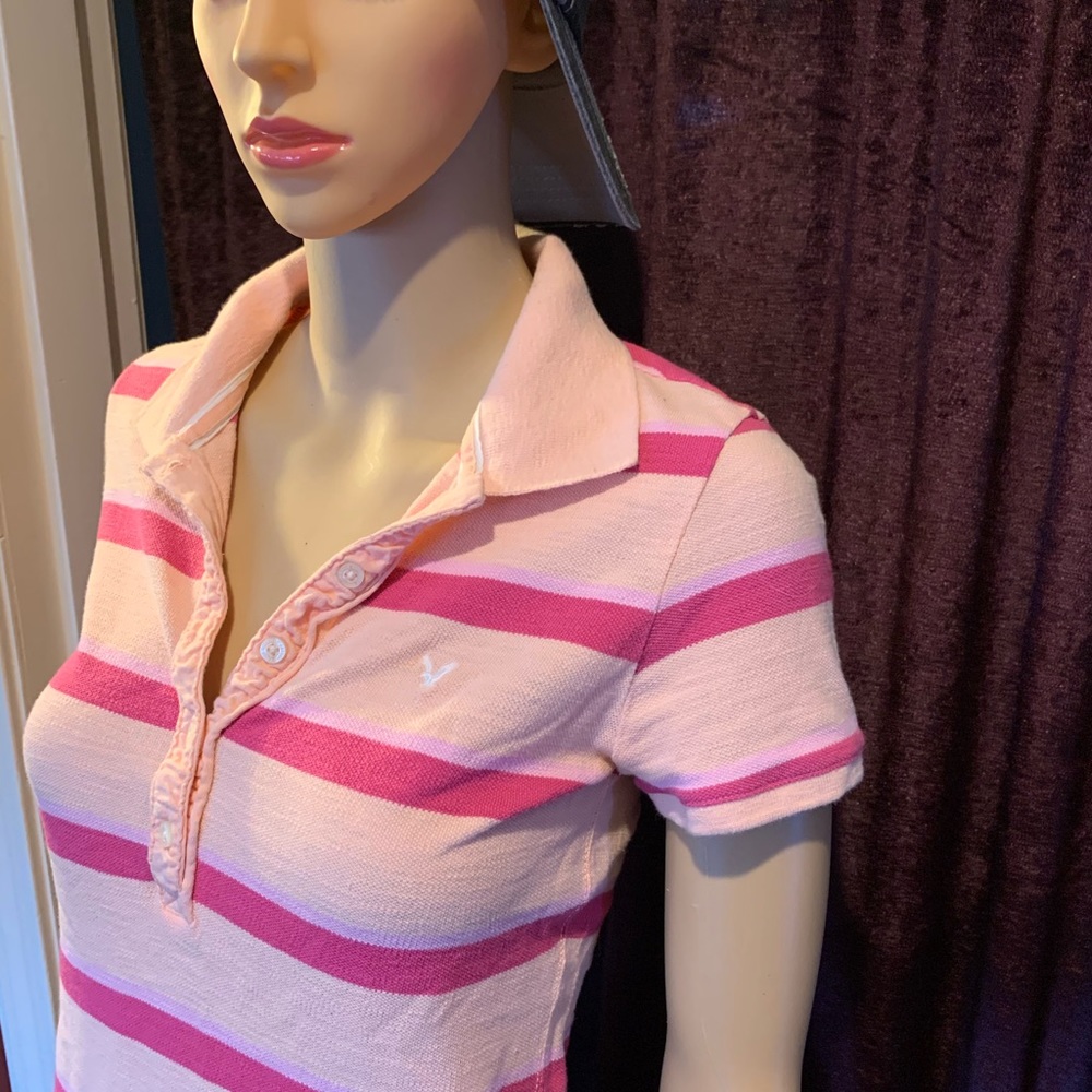 American Eagle Collared Pullover - image 4